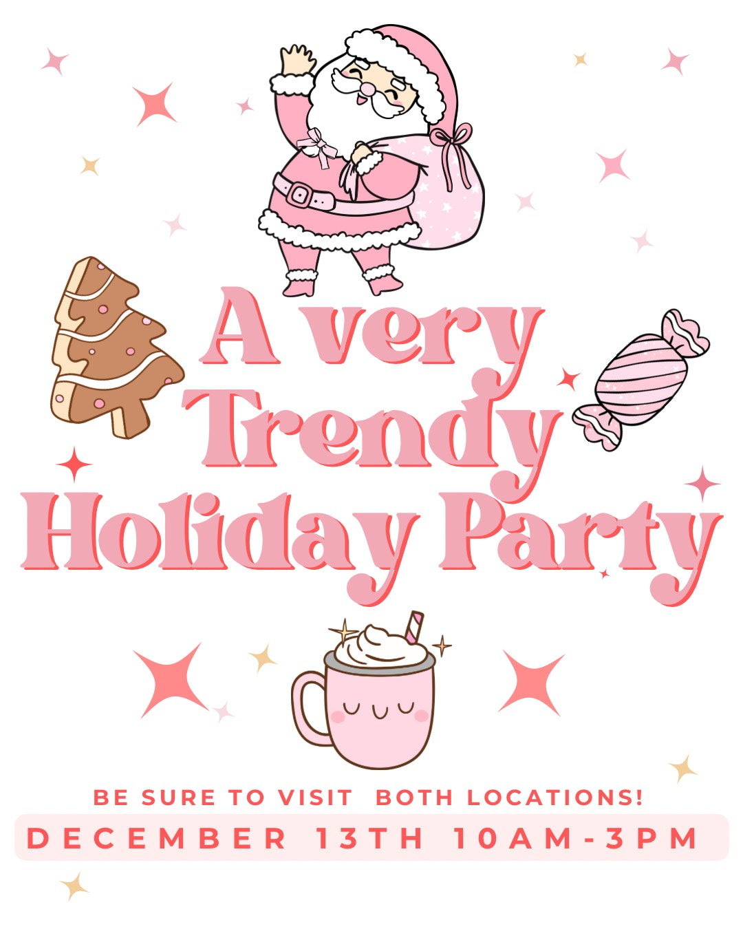 ✨🎄 The Trendy Bunny’s 6th Annual “A Very Trendy Christmas Party” 🎀❄️