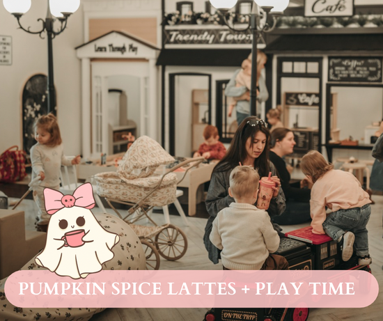 ☕️Pumpkin Spice + Play Time 🎀🎃