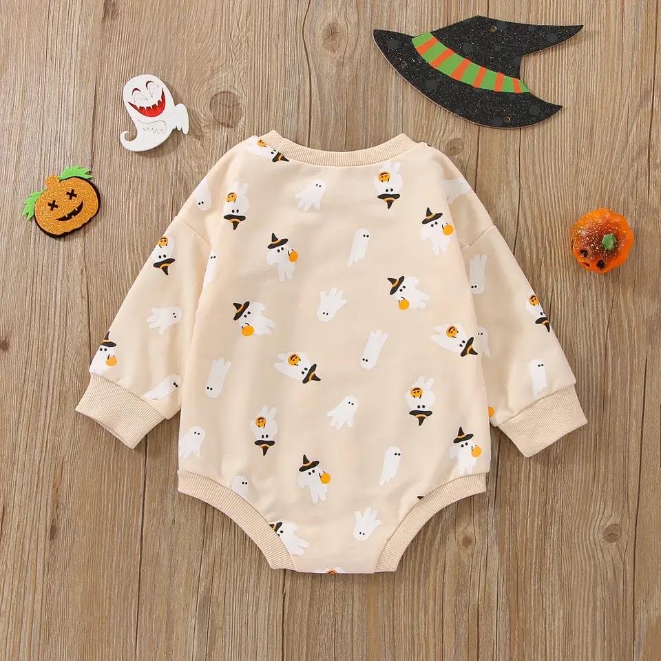 Trick Or Treat Ghost Romper