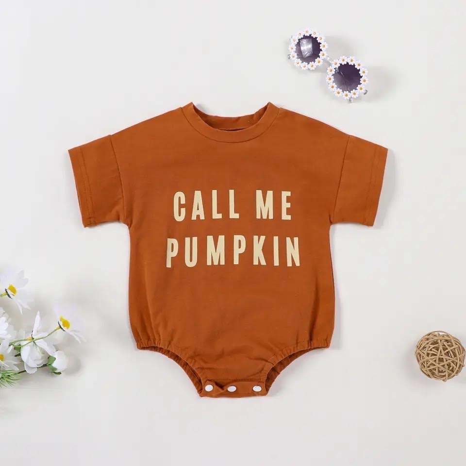 Call Me Pumpkin Onesie