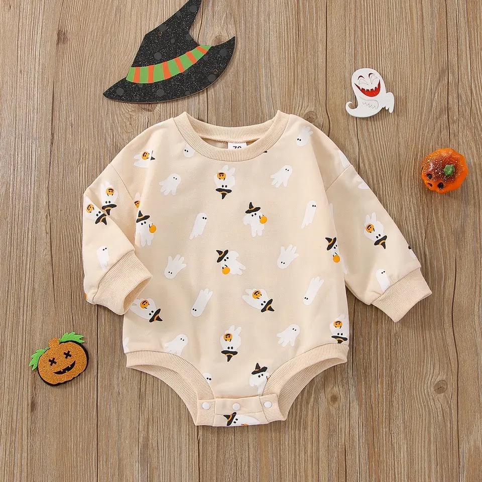 Trick Or Treat Ghost Romper