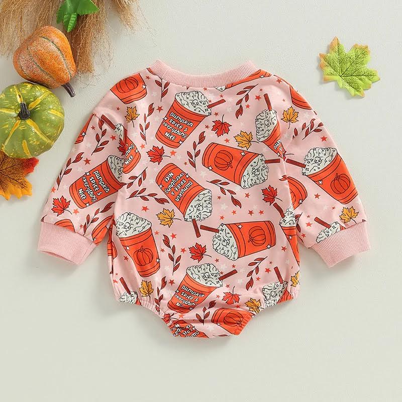 Pumpkin Spice Latte Onesie