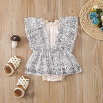 Whimsical Silk + Lace Romper