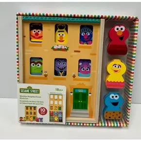 Sesame Street Wooden Brownstone