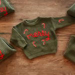 Merry Embroidered Knit Sweater