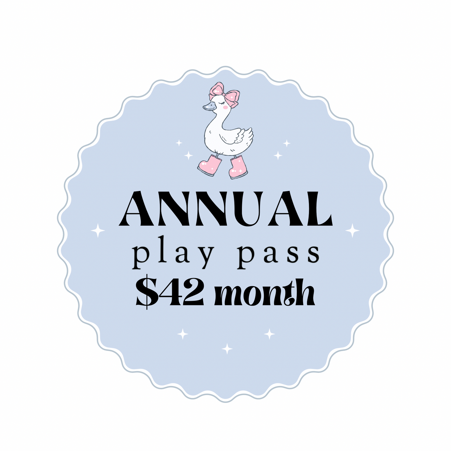 Annual Play Pass SAVE WITH SUBSCRIPTION (Plus FREE Siblings!)