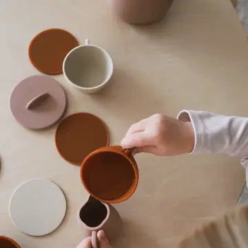 Botanical Rose Silicone Tea Play Set