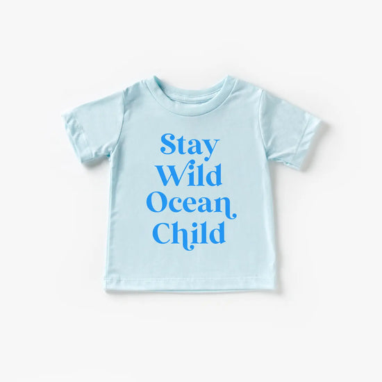 Stay Wild Ocean Child Kids Tee