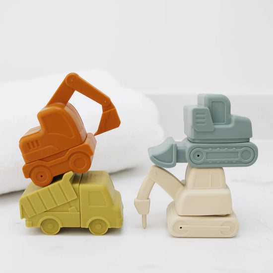 Construction Bath Toy Play Set
