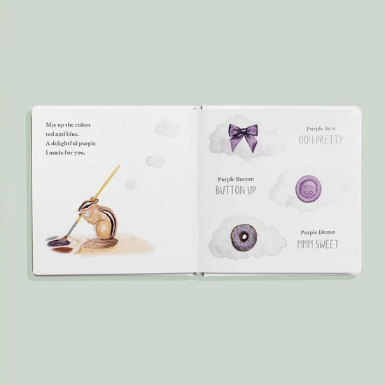 Wishy Washy: A Board Book of First Words & Colors