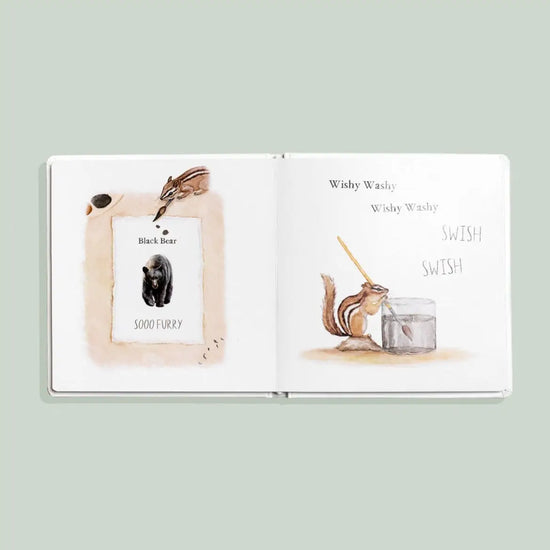 Wishy Washy: A Board Book of First Words & Colors