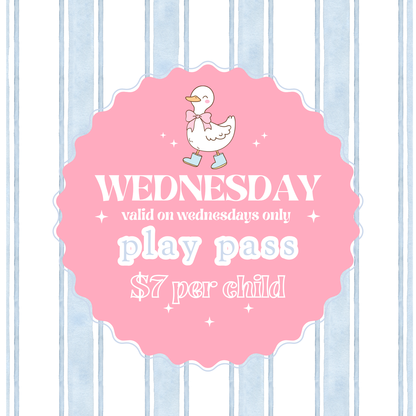 Wednesday Only Play Pass
