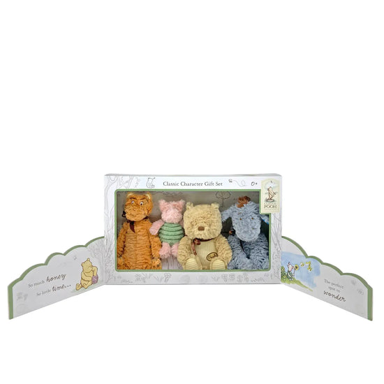 Disney Classic Pooh 4 Piece Plush Collector Set