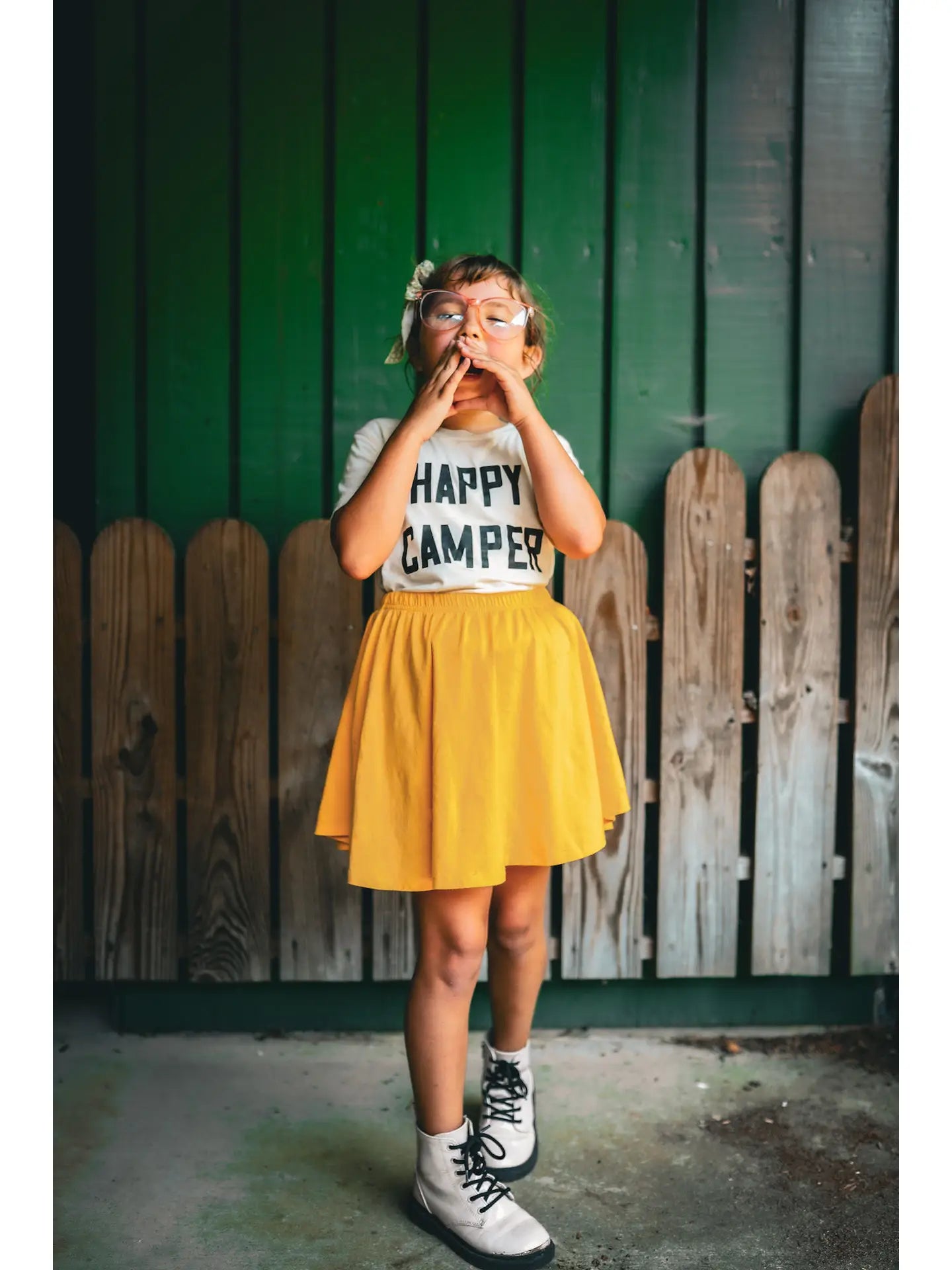 Happy Camper Kids Tee