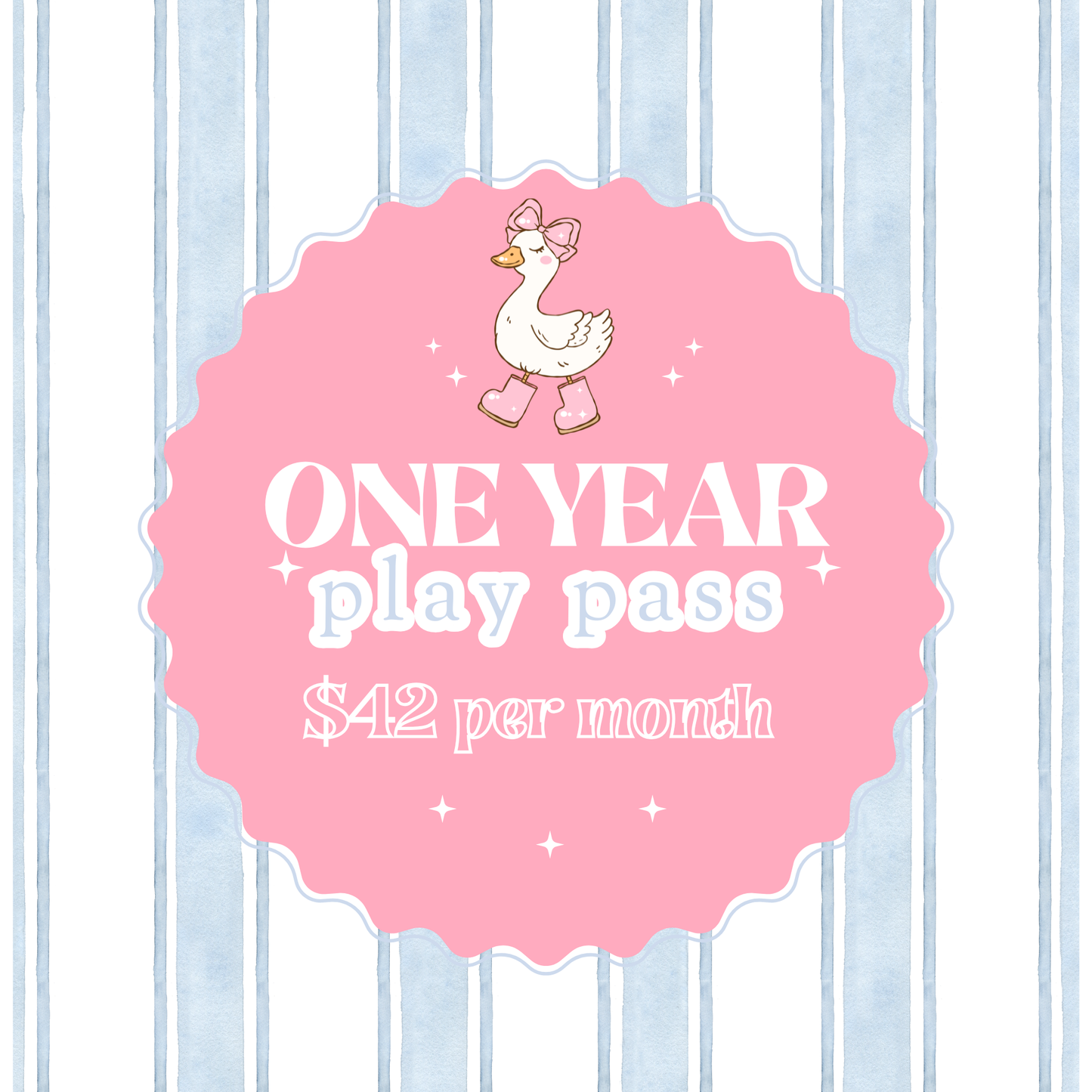 Annual Play Pass SAVE WITH SUBSCRIPTION (Up to 4 Children!)