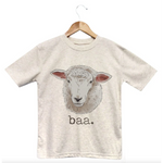 "Baa." Sheep Tee