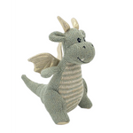Dax The Dragon Knit Rattle Toy