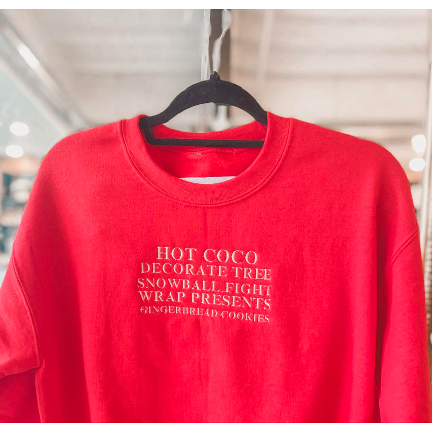 My Holiday Vibe Crewneck