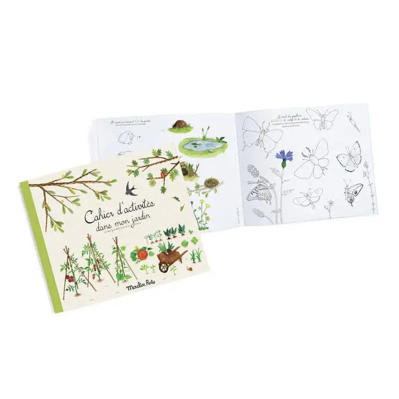 Garden Theme Recreational Activity Notebook