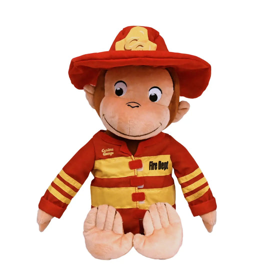 Curious George 15" Fireman Plush
