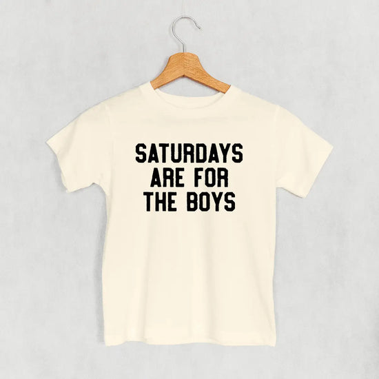 Saturdays are for the Boys Kids Tee