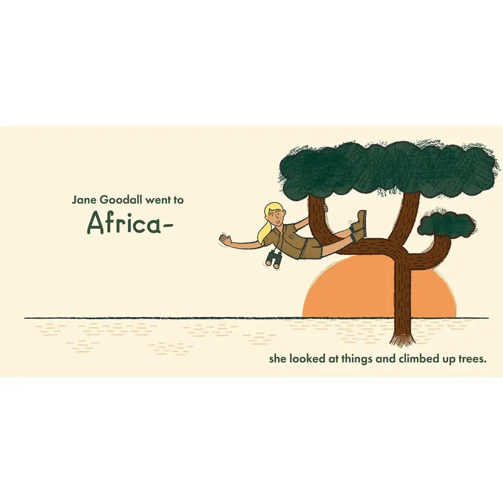 Jane Goodall Board Book