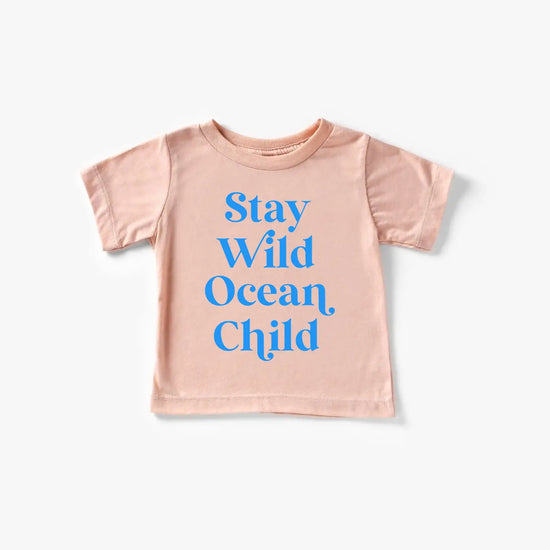 Stay Wild Ocean Child Kids Tee