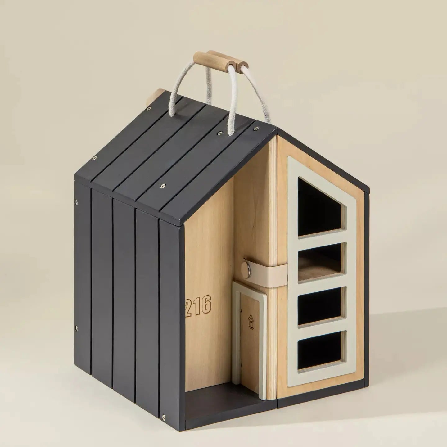 Wooden Dollhouse To Go