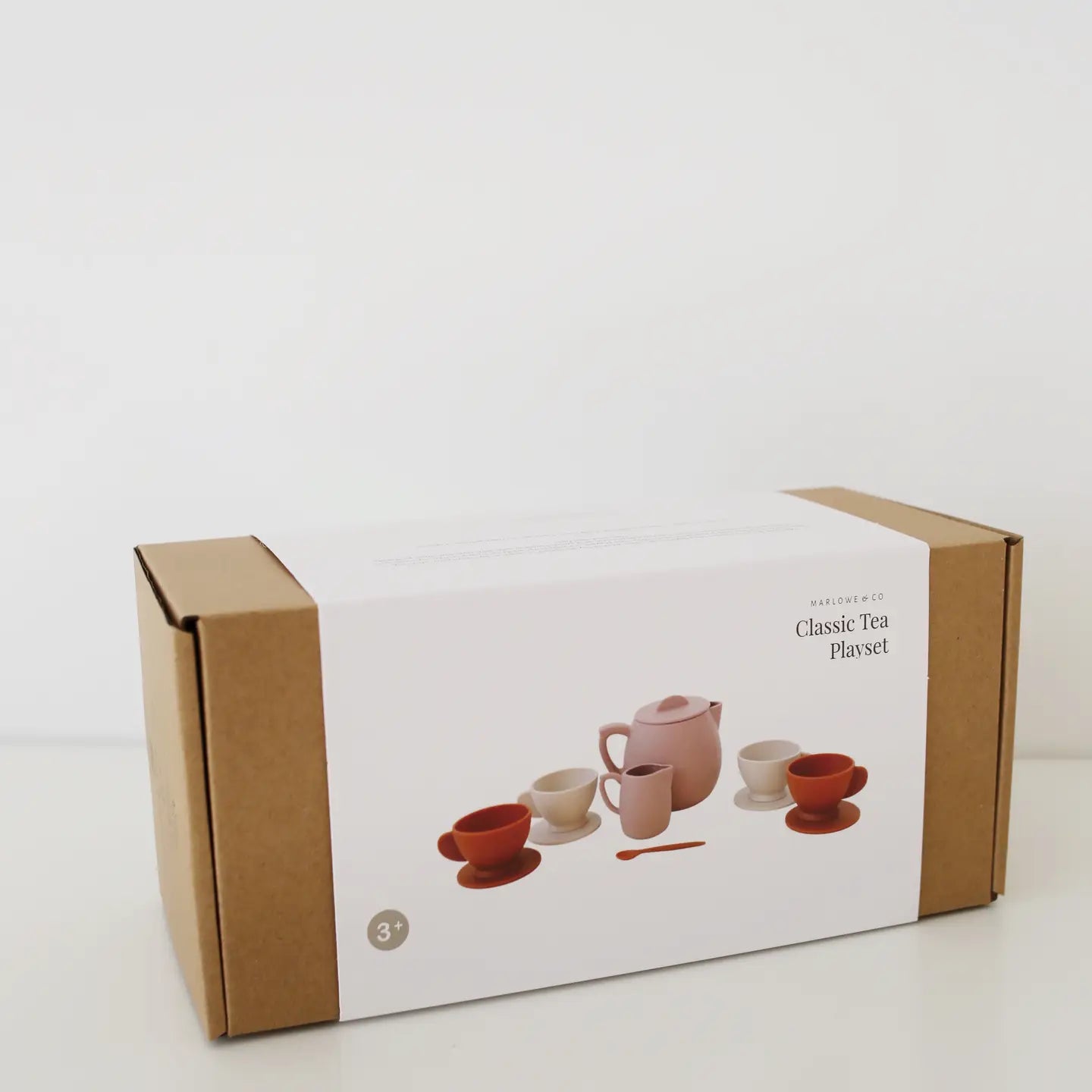 Botanical Rose Silicone Tea Play Set