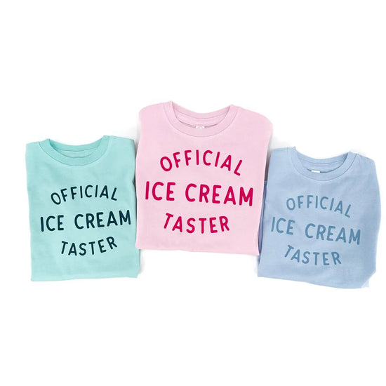 Official Ice Cream Taster Kids Tee