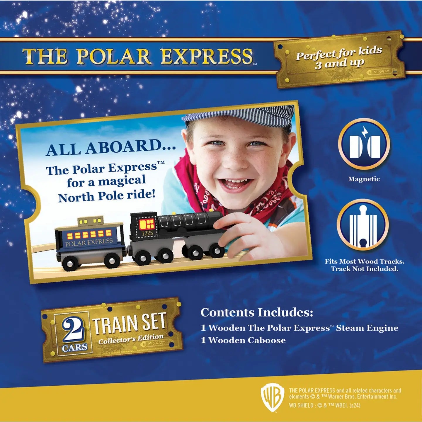 Polar Express 2 Piece Train Set