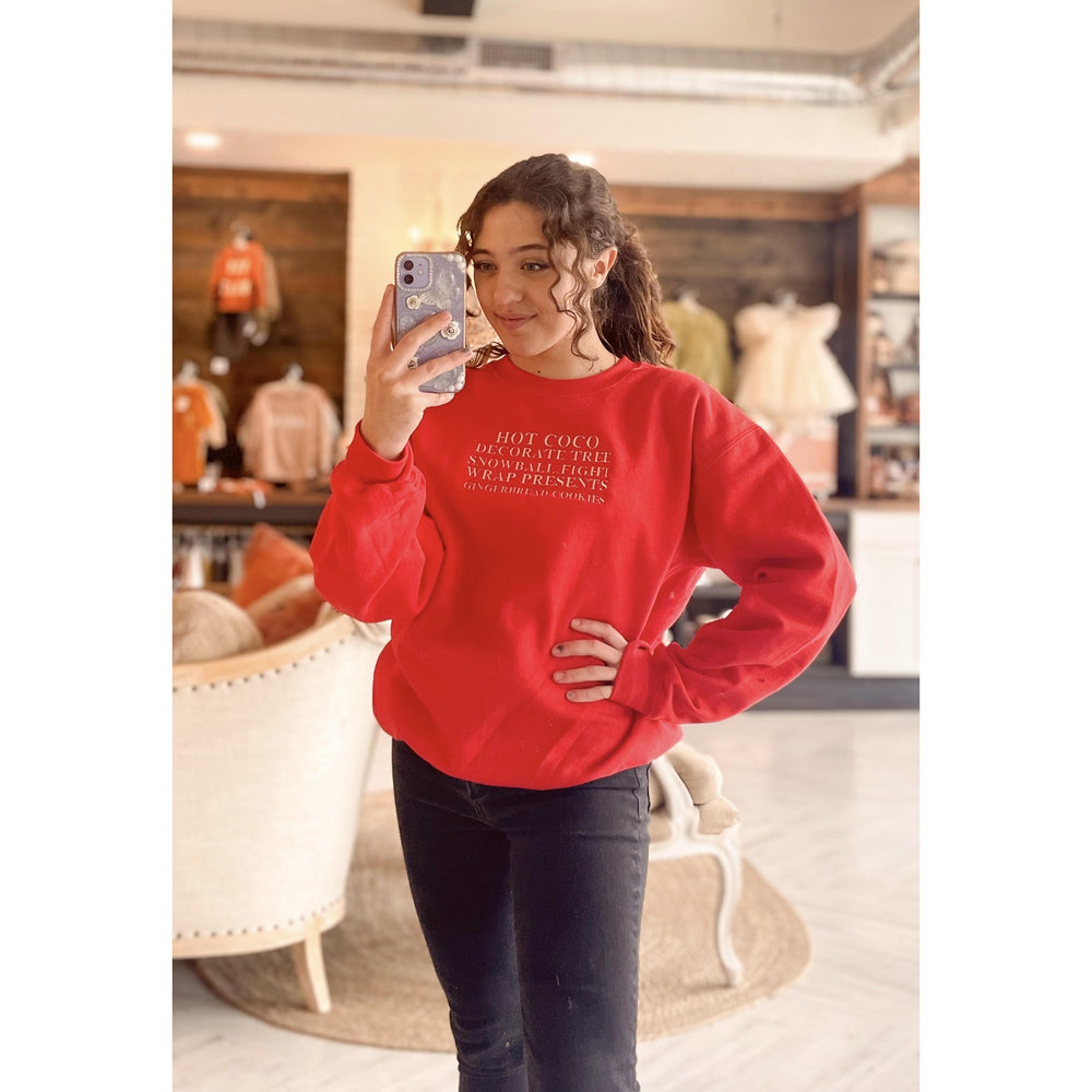 My Holiday Vibe Crewneck