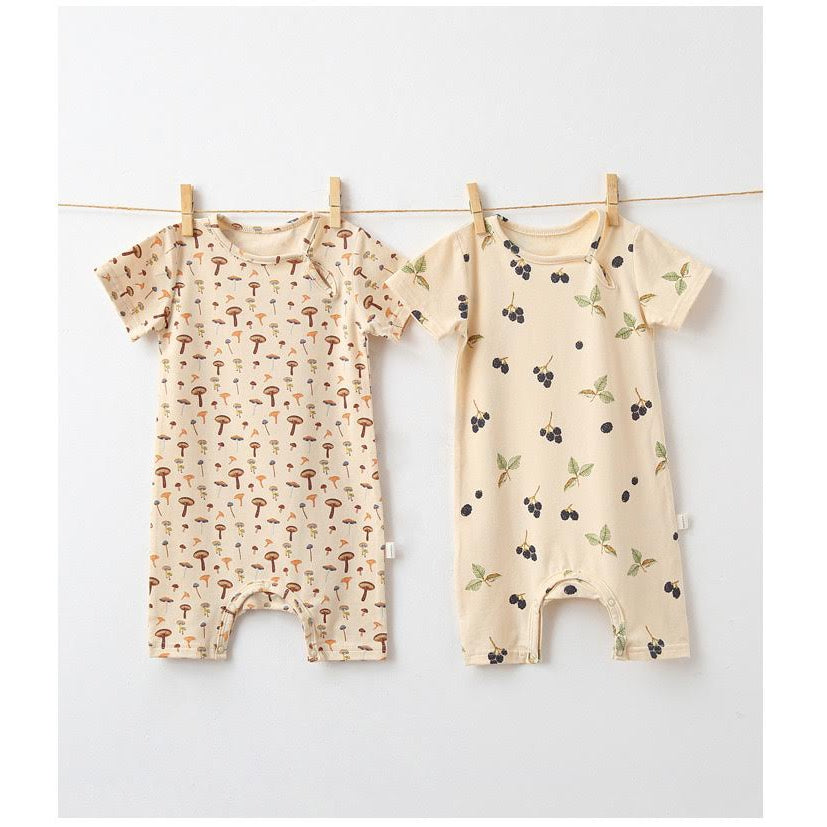 Neutral Mushroom Romper