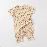 Neutral Mushroom Romper