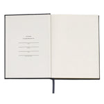 Black Linen Note to Self Journal