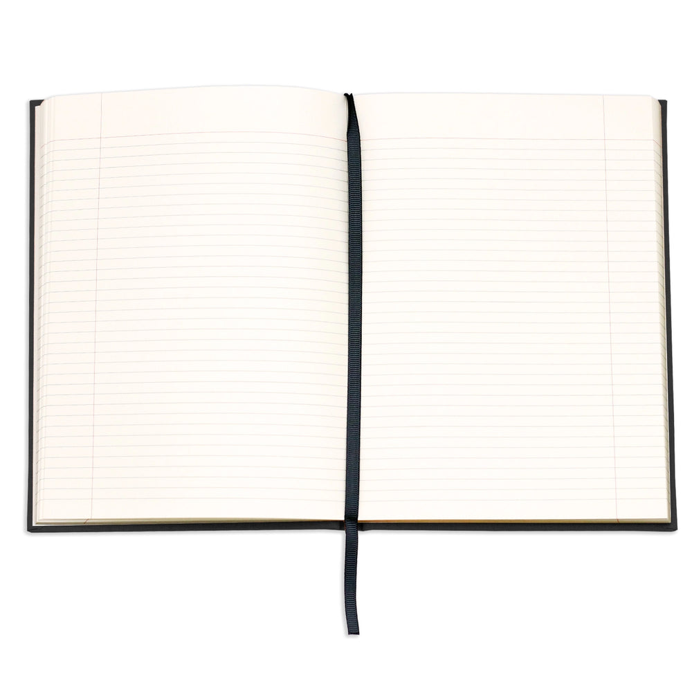 Black Linen Note to Self Journal