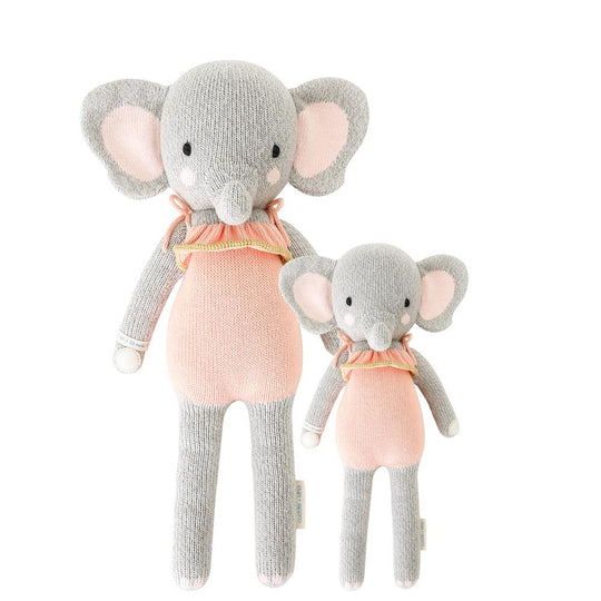 Cuddle + Kind Handmade Doll - Eloise the Elephant