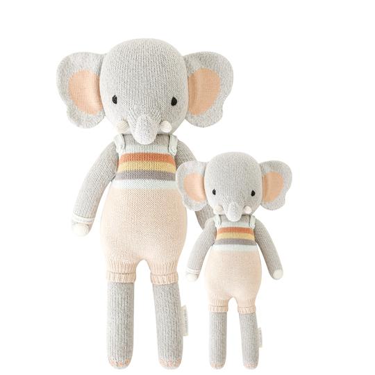 Cuddle + Kind Handmade Doll - Evan the Elephant