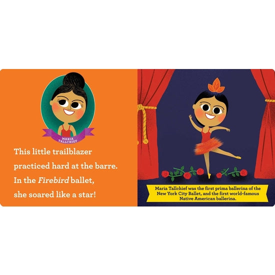 This little Trailblazer Board Book