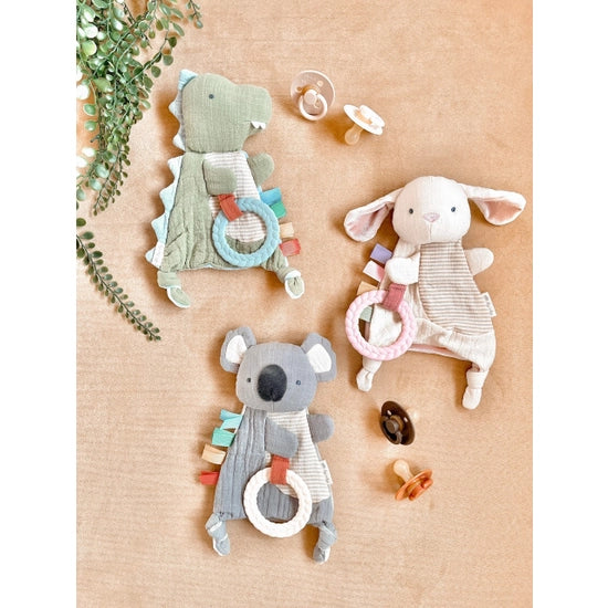 Sensory Crinkle Toy + Teether