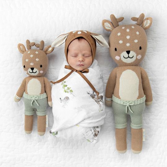 Cuddle + Kind Handmade Doll - Elliott the Fawn