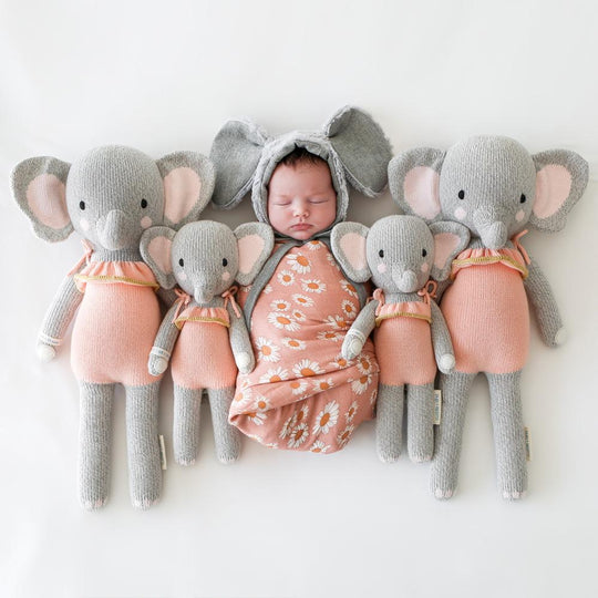 Cuddle + Kind Handmade Doll - Eloise the Elephant