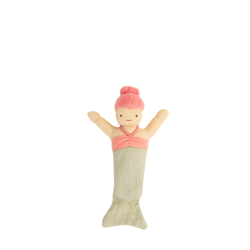 Olli Ella Holdie Folk Mermaid - Coral