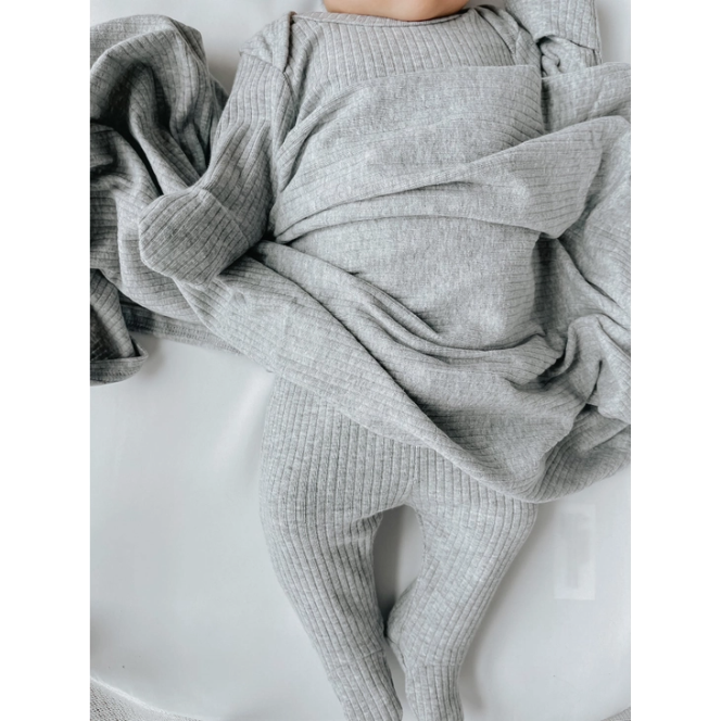 Newborn Ribbed Going Home Set - Assorted Colors