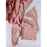 Newborn Ribbed Going Home Set - Assorted Colors