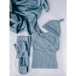 Newborn Ribbed Going Home Set - Assorted Colors