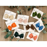 Bunny Bows Medium Double Layer Leather Bow