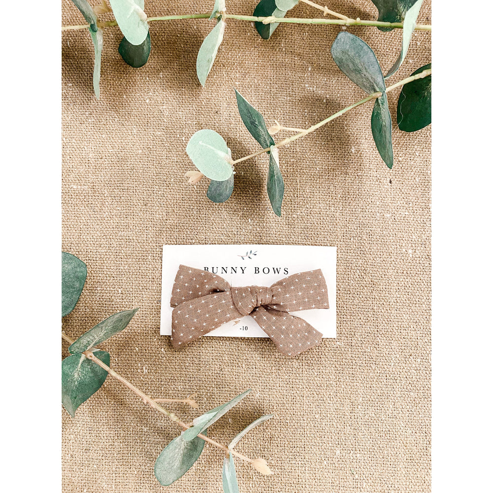 Bunny Bows Small Patterned Bow