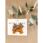 Bunny Bows Mini Felt Bows (set of two)
