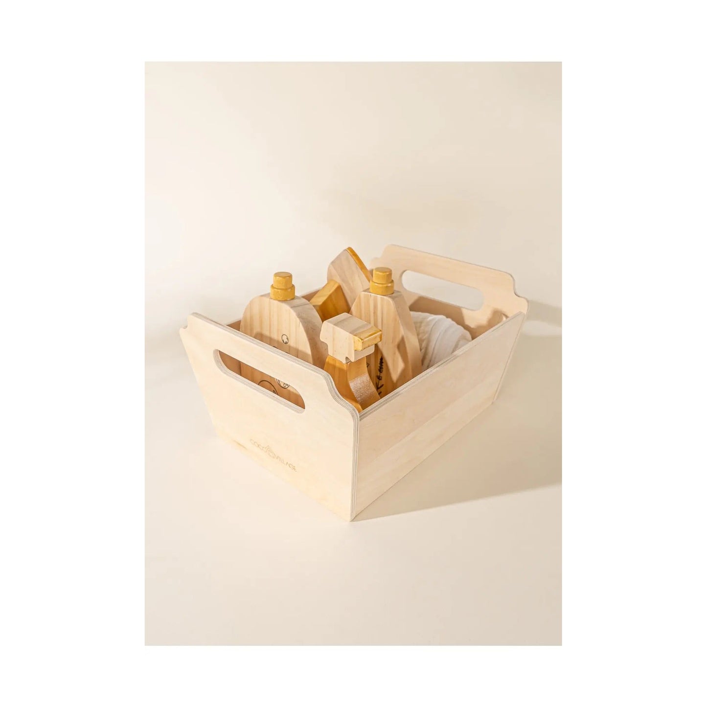 Wooden Laundry Playset